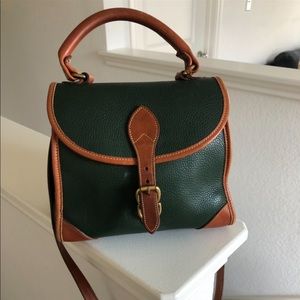 Dooney and Burke Hunter green purse